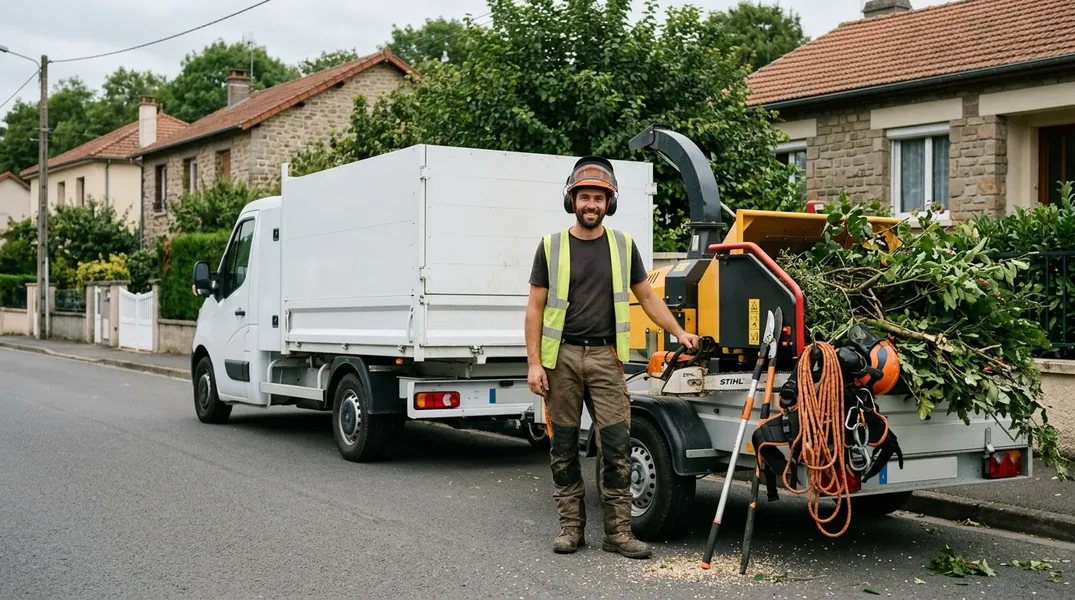 Comment entretenir les arbres d'un jardin de cour ou de maison de ville à Tourcoing, Roubaix ou Wattrelos, où l'espace est très limité ?